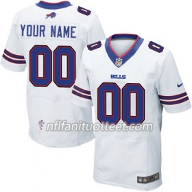 Miesten Buffalo Bills NFL Pelipaita Custom Valkoinen